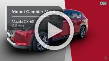 2025 Mazda CX-60 G25 Pure KH Series Auto RWD